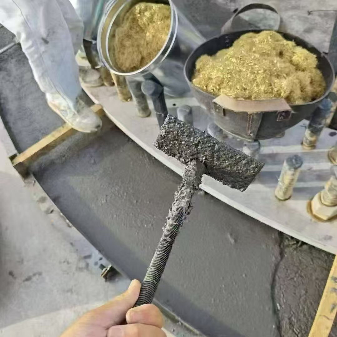 永修C120钢纤维高强无收灌浆料 轧机压缩机汽轮机发电机锻压设备底座灌浆材料
